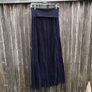 Black Corduroy XCVI Palazzo Pants